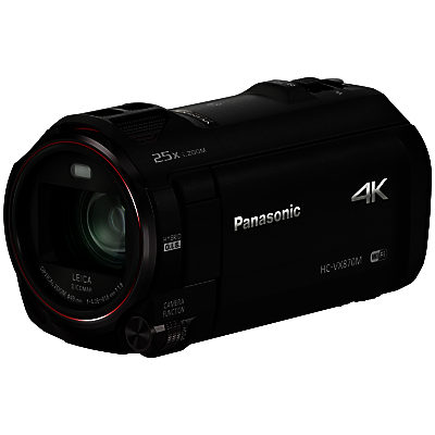 Panasonic HC-VX870EB-K 4K Camcorder with Leica Dicomar Lens, Wireless Twin Camera, Built-In Wi-Fi and 3 Wide LCD Monitor Panasonic HC-VX870EB-K 4K Camcorder with Leica Dicomar Lens, Wireless Twin Camera, Built-In Wi-Fi and 3 Wide LCD Monitor